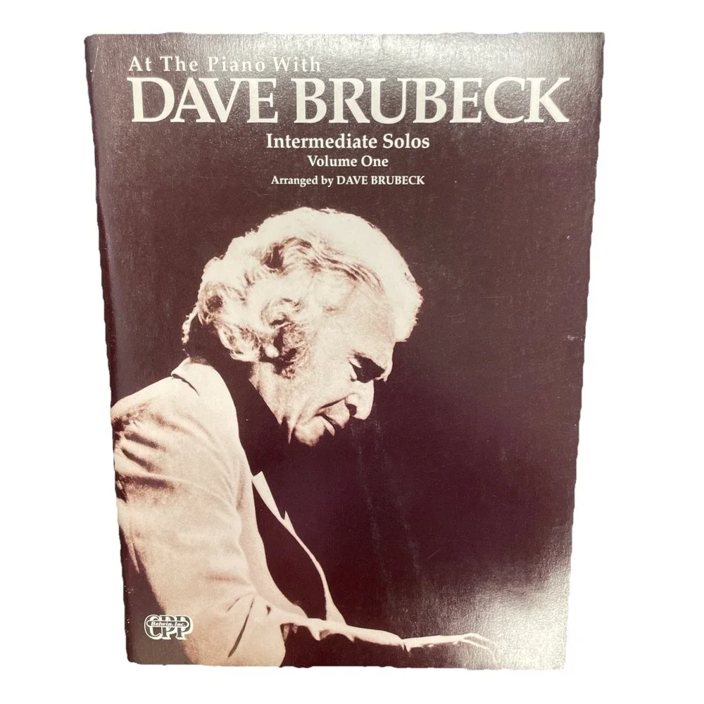 At the Piano with Dave Brubeck Intermediate Solos Volume‎ 1 Book